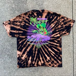 Rat Fink Funko Custom Tie Dye Black Shirt